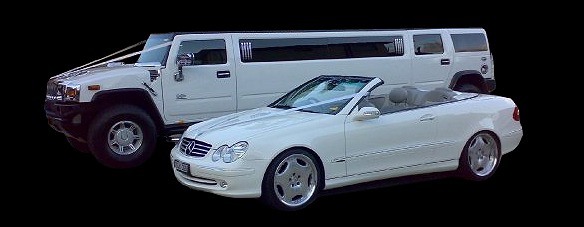 wedding car hire - stretch hummer - mercedes limousines - general limo hire